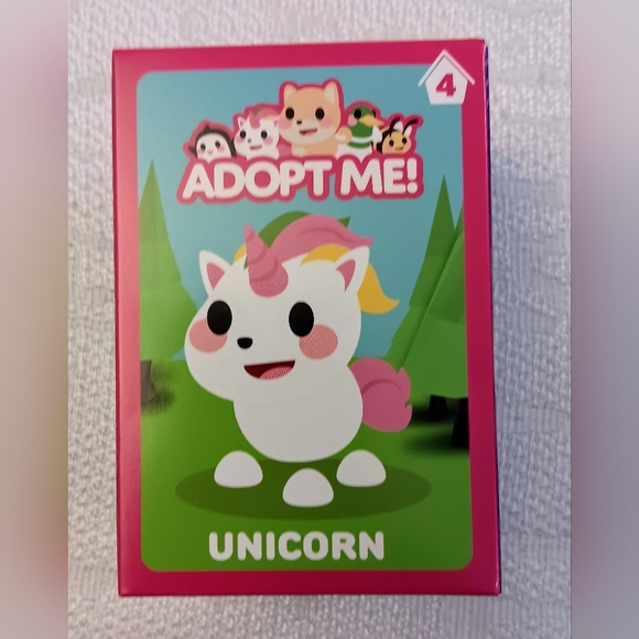 2023 McDonald's Happy Meal toy Adopt Me #4 Unicorn - Picture 2 of 8